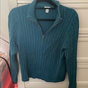 L.L. Bean Teal Sweater